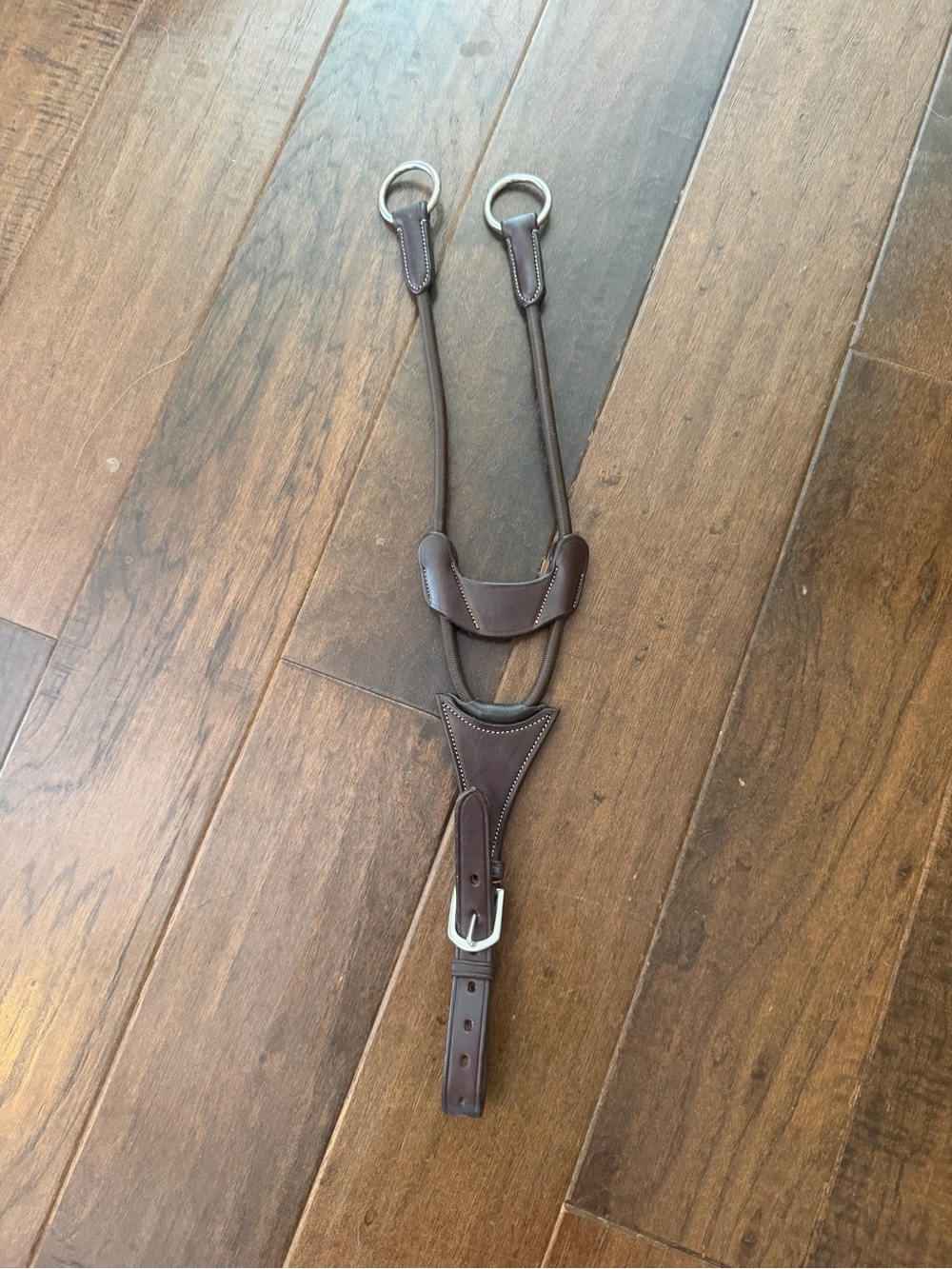 Ovation running martingale attachment, brown horse